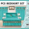 5pcs Beds Kirt Set