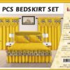5pcs Beds Kirt Set